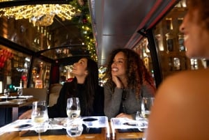 NYC Bustronome Gourmet Sightseeing Middagstur Panoramabus