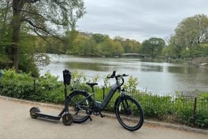 New York City: Cykel- og elcykeludlejning i Central Park