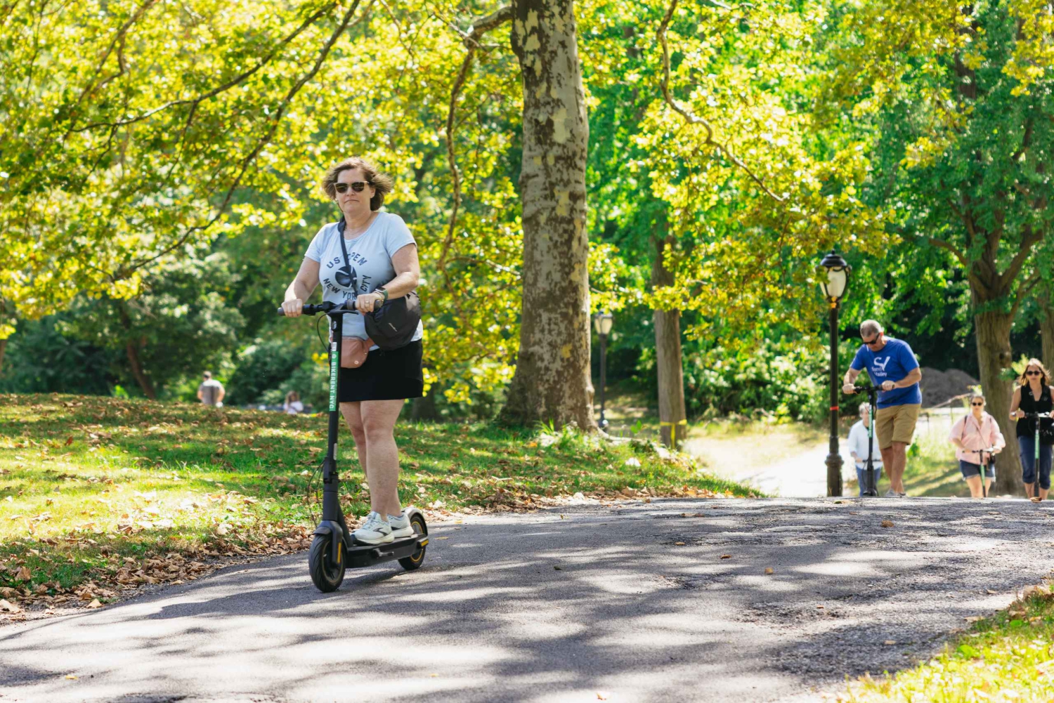 Cidade de Nova York: passeio de scooter elétrico no Central Park