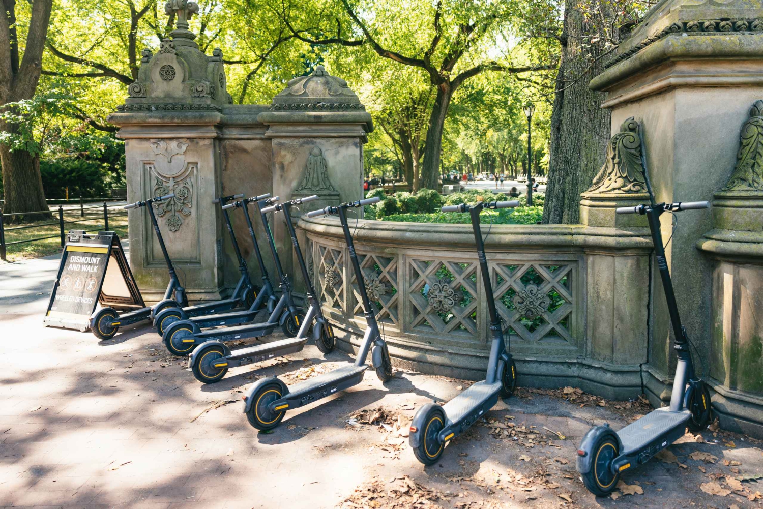 Cidade de Nova York: passeio de scooter elétrico no Central Park