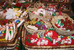 Cidade de Nova York: Excursão a pé pelos mercados de Natal e luzes