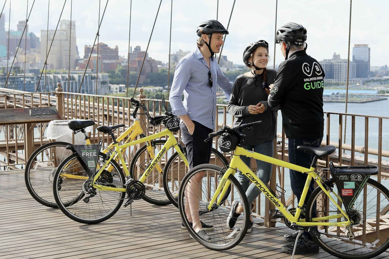 New York City: Stadshoogtepunten Begeleide fiets- of e-biketour