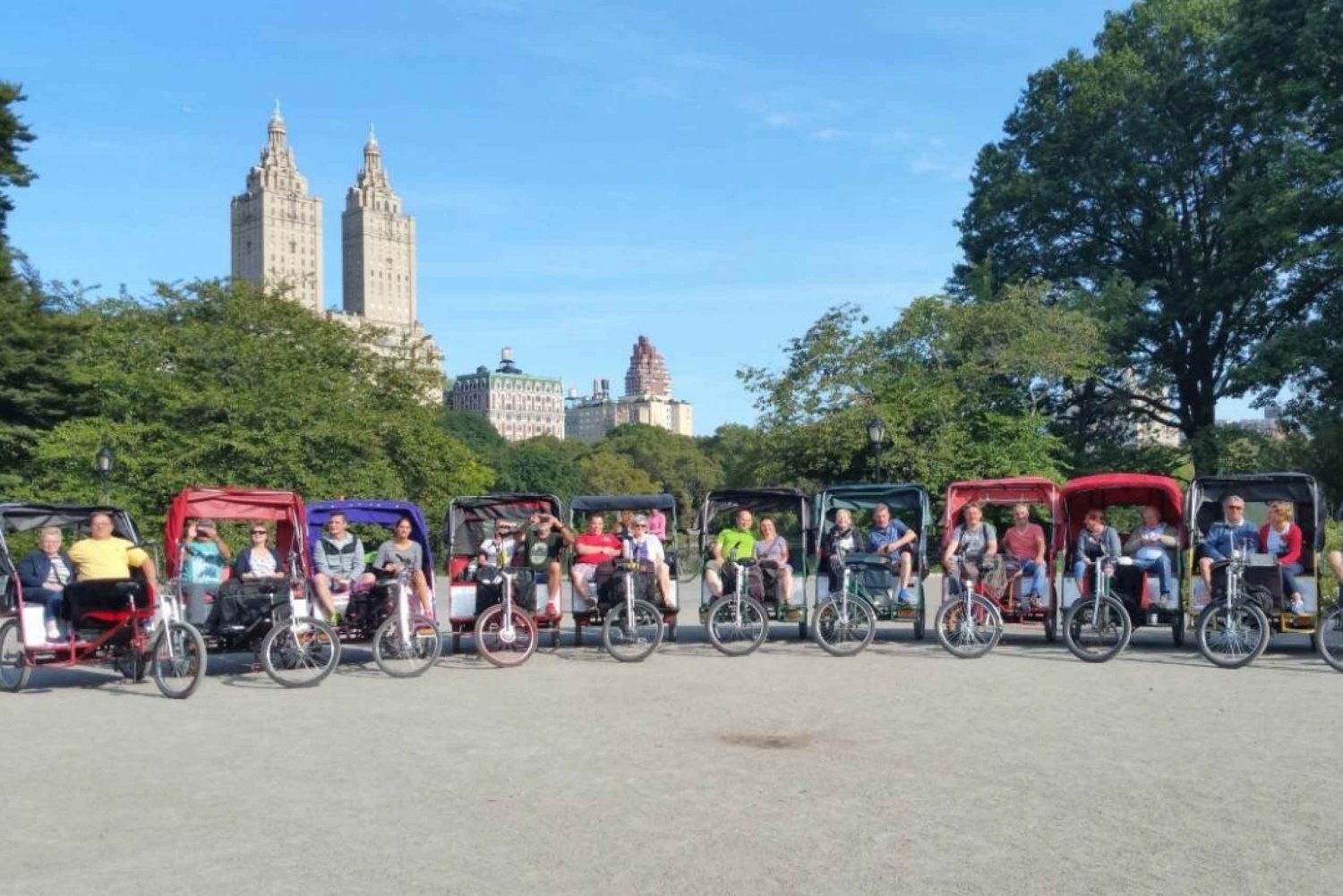 New York City: classico tour guidato in pedicab di Central Park