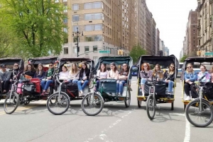 Ciudad de Nueva York: Clásico recorrido guiado en bicitaxi por Central Park