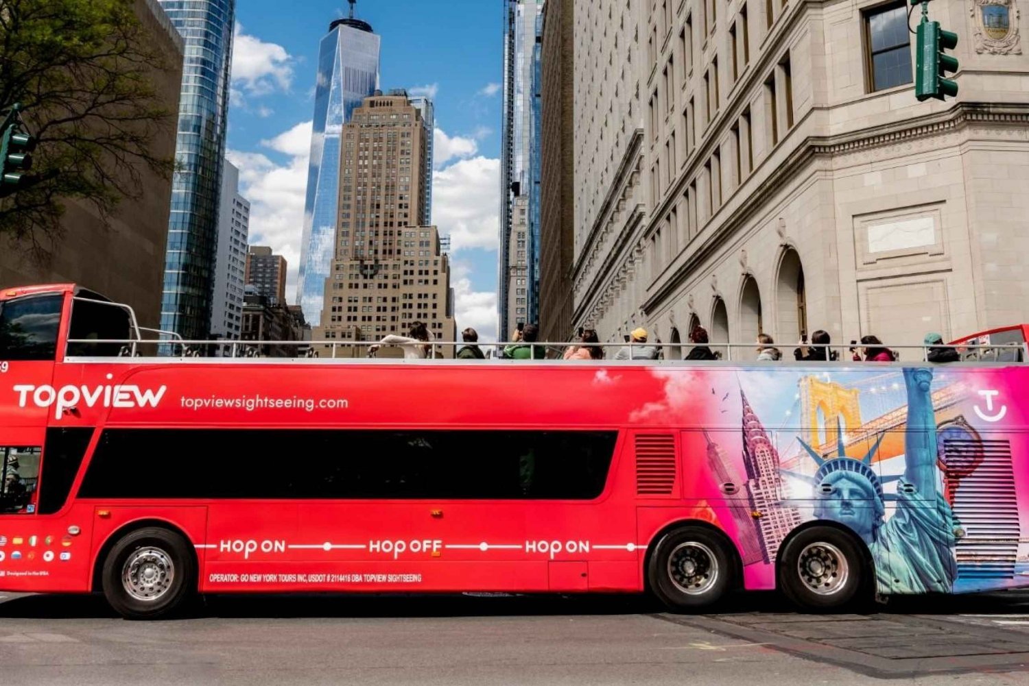 Ciudad de Nueva York: Discover Pass con tour en autobús turístico con paradas libres