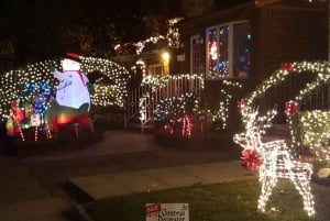 New York City : Visite des lumières de Noël de Dyker Heights