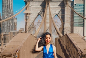 New York City: Fotoshoot med flyvende kjole