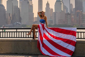 New York City: Servizio fotografico con abito volante