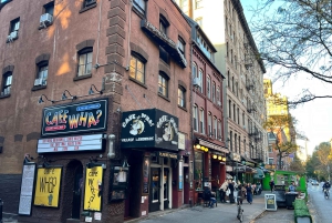New York City: Greenwich Village mad- og historietur