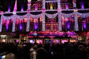 New York City : Visite guidée des illuminations de Noël en cyclo-pousse privé