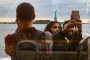 New York City: tour guidato in autobus e traghetto