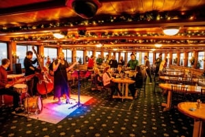 Ciudad de Nueva York: Crucero en yate a motor Holiday Jazz Classic