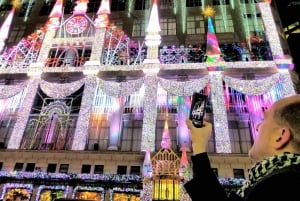 Nowy Jork: Wycieczka piesza Holiday Lights Extravaganza