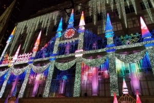 New York City: tour a piedi stravagante delle luci natalizie