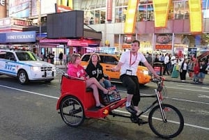 NYC Pedicab turer: Central Park, Times Square, 5th Avenue