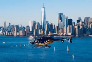 Tour nocturno del skyline de Nueva York en helicóptero
