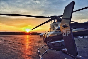 Tour nocturno del skyline de Nueva York en helicóptero
