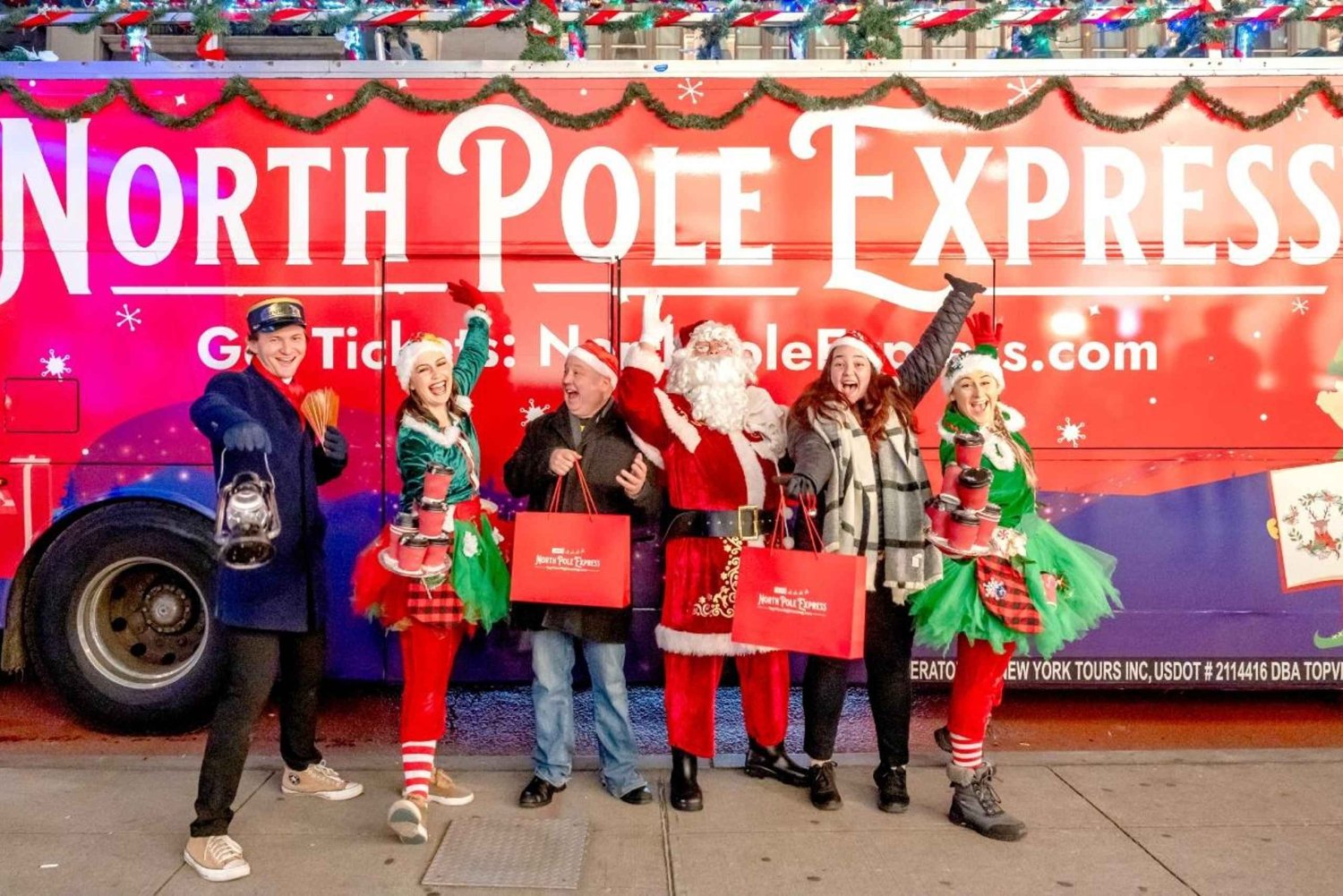 New York City: Weihnachtsfahrt mit dem Nordpol-Express