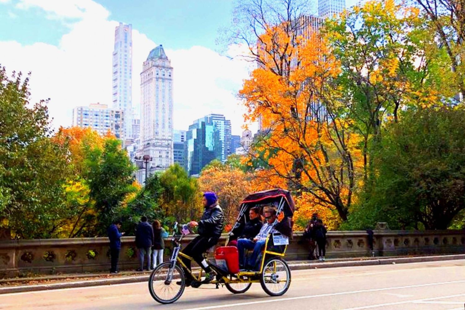 New York: Met de fietstaxi door Central Park