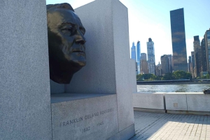 ニューヨーク市：トラム乗車付きルーズベルト島ウォーキングツアー