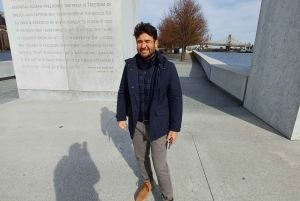 ニューヨーク市：トラム乗車付きルーズベルト島ウォーキングツアー