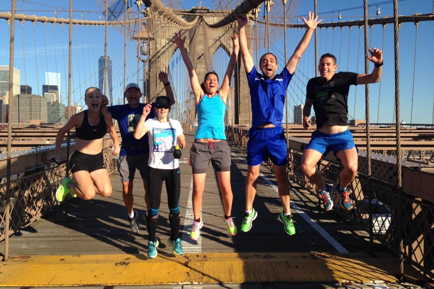 New York City Running Tour: Running over the Brooklyn Bridge