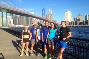 New York City Running Tour: Løpe over Brooklyn Bridge