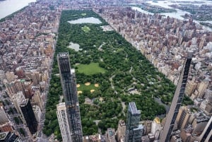 New York City: tour panoramico in elicottero e trasferimento aeroportuale