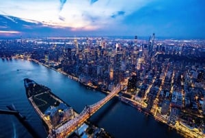 Cidade de Nova York: passeio panorâmico de helicóptero e traslado do aeroporto