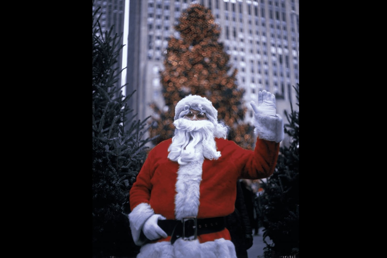 ニューヨーク：サンタのクリスマス・ペディキャブ・ツアー