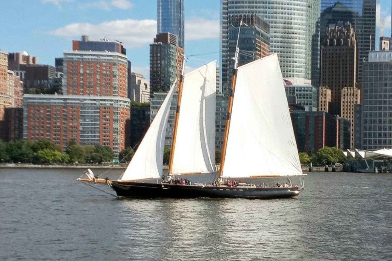 New York City: Solnedgangsseilas om bord på en skonnert
