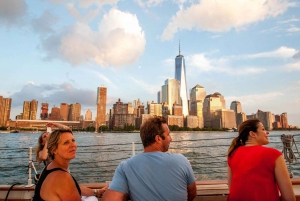 New York: Seiltur på skonnert i solnedgangen