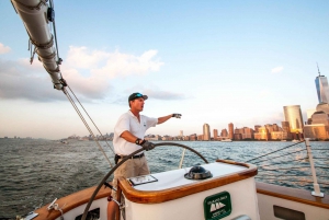 New York City: Bådtur på en skonnert ved solnedgangstid