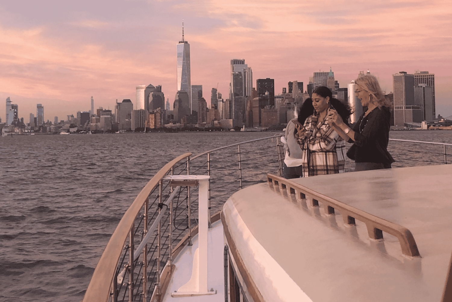 New York City: Yachtfahrt bei Sonnenuntergang und Vollmond