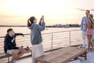 New York City: Yachtcruise ved solnedgang og fuldmåne