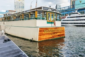 New York City: Båtutflykt med yacht vid solnedgången