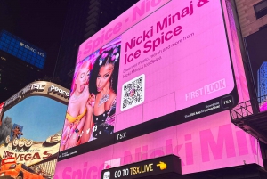NYC: Videooplevelse på Times Square