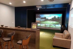 New York City : Expérience de golf VR avec pizzas et bières