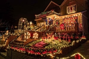 New York : Visite guidée des lumières de Noël de Dyker Heights