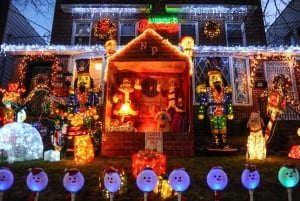 Nueva York: Recorrido por las luces de Navidad de Dyker Heights + Galletas navideñas