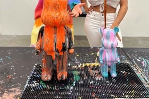 Nueva York: taller privado de pintura fluida en osos