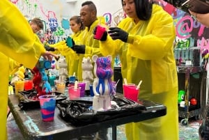 Nueva York: taller privado de pintura fluida en osos