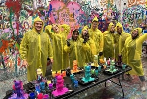 Nueva York: taller privado de pintura fluida en osos