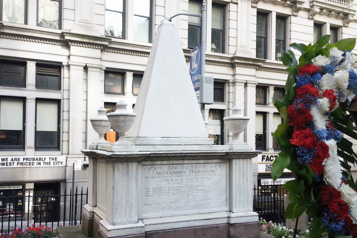 New York : visite à pied sur les traces de Hamilton et Washington