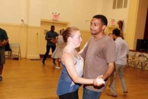 New York, visite à pied de Harlem, cours de danse swing