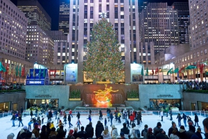 Les lumières de Noël de New York et Grand Central