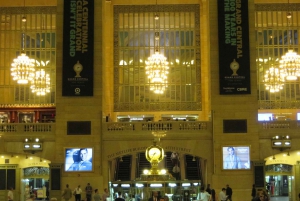 Les lumières de Noël de New York et Grand Central