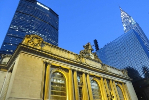 Światła świąteczne w Nowym Jorku i Grand Central