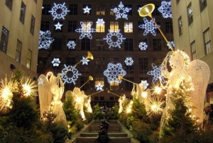 Les lumières de Noël de New York et Grand Central