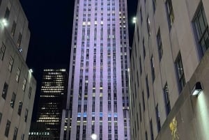 New York: Tur med julelys og Rockefeller Tree